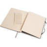 Блокнот MOLESKINE Classic Soft Pocket с линейкой, бирюзовый QP611B6