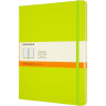 Блокнот MOLESKINE CLASSIC XLARGE линейка, лаймовый QP090C2